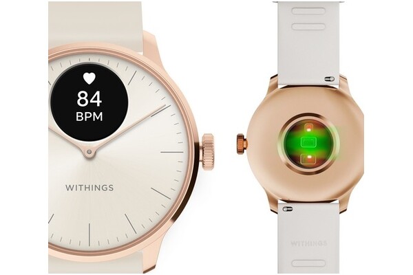 Smartwatch WITHINGS Scanwatch Scan 0.63" biały