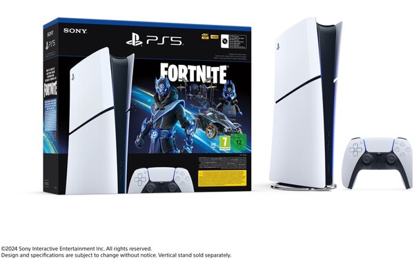 Konsola Sony PlayStation 5 Slim Digital 1TB biały + Fortnite