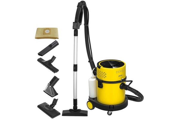 Odkurzacz MPM MOD49 tradycyjny workowy 2400W żółto-czarny