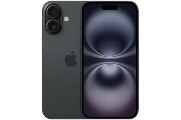 Smartfon Apple iPhone 16 czarny 6.1" 128GB