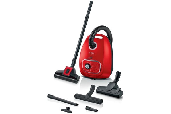 Odkurzacz Bosch BGL41PET2H tradycyjny workowy 700W czerwono-czarny