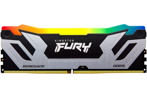 Pamięć RAM Kingston Fury Silver Renegade RGB 24GB DDR5 8400MHz Z radiatorem 1.45V 40CL