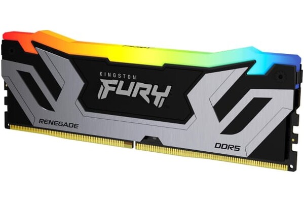 Pamięć RAM Kingston Fury Silver Renegade RGB 24GB DDR5 8400MHz Z radiatorem 1.45V 40CL