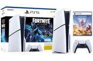 Konsola Sony PlayStation 5 Slim biało-czarny + Horizon Zero Dawn Remastered Gra PS5