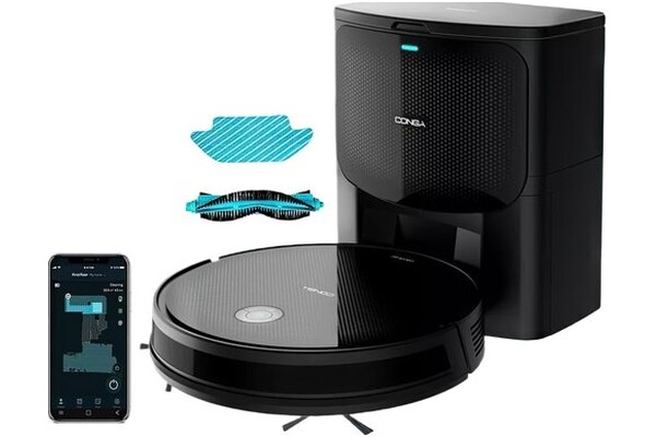 Odkurzacz Cecotec 2499 Conga Ultra Home Advance robot sprzątający z pojemnikiem czarny
