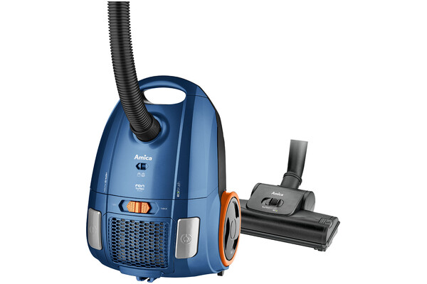 Odkurzacz AMICA VM2062 Fen Turbo tradycyjny workowy 900W Niebiesko-pomarańczowy