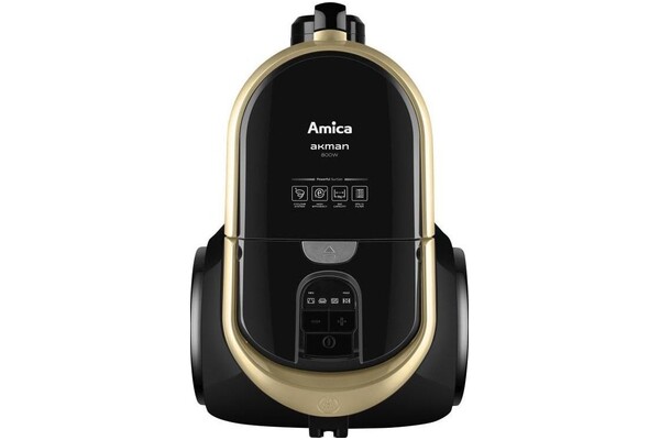 Odkurzacz AMICA VM4013 Akman tradycyjny z pojemnikiem 800W czarny