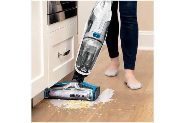 Odkurzacz BISSELL 25881 CrossWave Advanced pionowy bezworkowy 255W Biało-szary