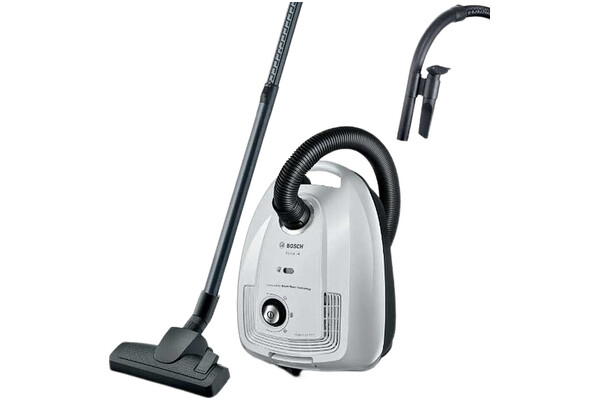 Odkurzacz Bosch BGL38WH2 Serie 4 tradycyjny workowy 600W biało-czarny