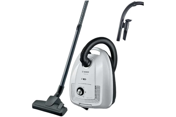 Odkurzacz Bosch BGL38WH2 Serie 4 tradycyjny workowy 600W biało-czarny