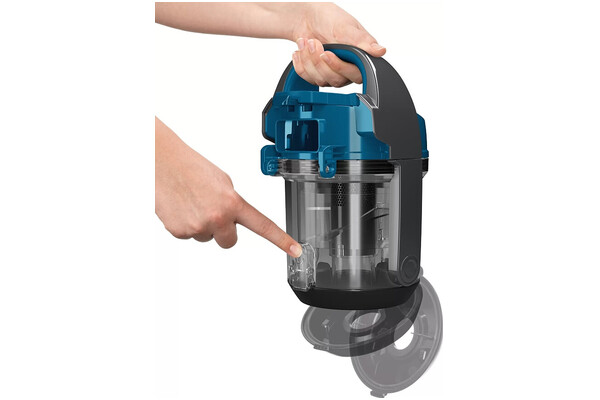 Odkurzacz Bosch BGS05A220 Serie 2 tradycyjny z pojemnikiem 700W niebiesko-szary