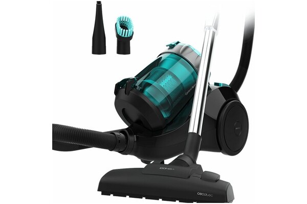 Odkurzacz Cecotec Conga Rockstar tradycyjny bezworkowy 800W czarno-niebieski