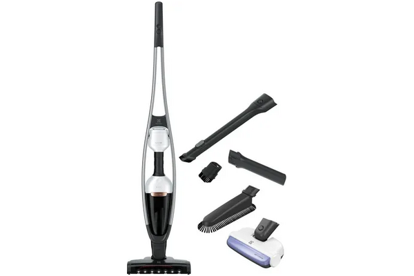 Odkurzacz Electrolux PQ92ALGS Pure Q9 UV pionowy bezworkowy biało-czarny