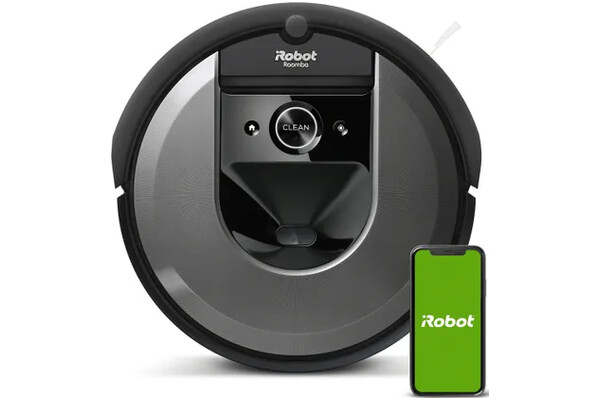 Odkurzacz iRobot I7 Roomba (i7158) robot sprzątający bezworkowy czarny