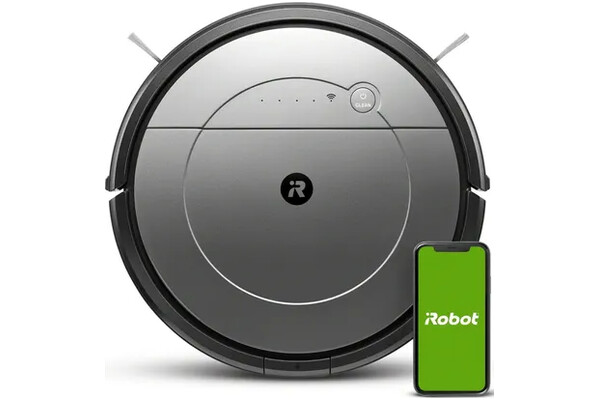 Odkurzacz iRobot 1118 Roomba robot sprzątający bezworkowy czarno-szary