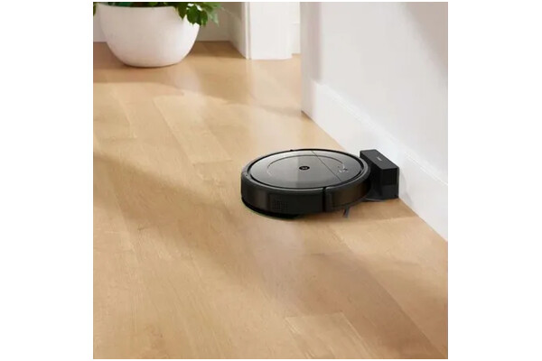 Odkurzacz iRobot 1118 Roomba robot sprzątający bezworkowy czarno-szary