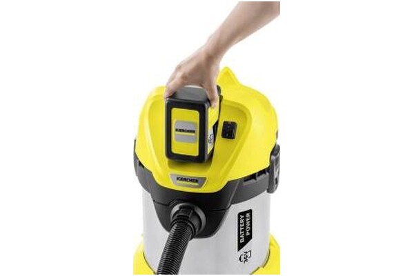 Odkurzacz Kärcher WD3 Premium tradycyjny z pojemnikiem 300W żółty