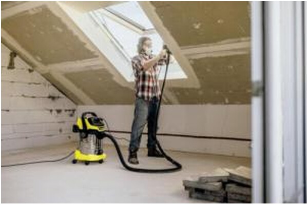 Odkurzacz Kärcher WD6P tradycyjny z pojemnikiem 1300W żółty