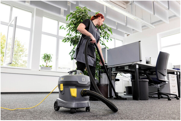 Odkurzacz Kärcher T111 Classic tradycyjny workowy 850W Szaro-żółty