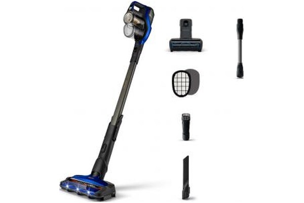 Odkurzacz Philips XC804901 SpeedPro Max pionowy z pojemnikiem niebieski