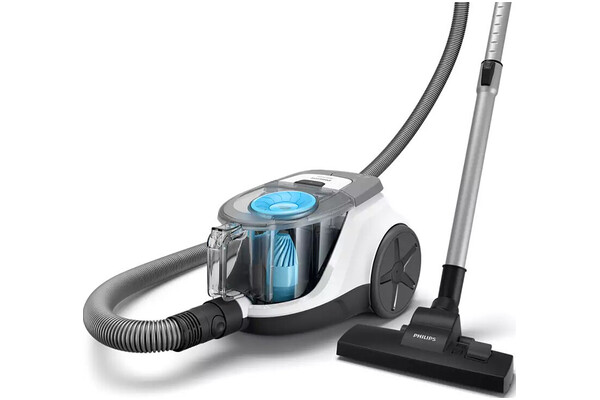 Odkurzacz Philips XB212209 Seria 2000 tradycyjny bezworkowy 850W Biało-błękitny