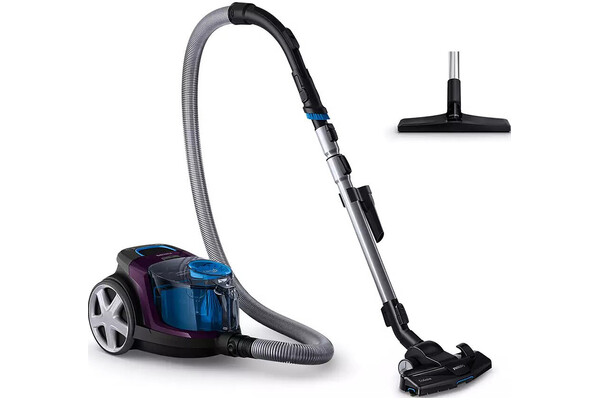Odkurzacz Philips FC933309 PowerPro Compact tradycyjny bezworkowy 900W fioletowo-czarny