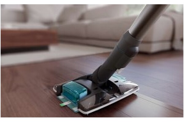 Odkurzacz Philips XC805701 Aqua 8000 pionowy z pojemnikiem niebieski