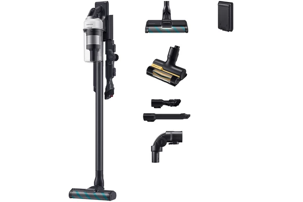 Odkurzacz Samsung VS20C852CTW Jet 85 Multi pionowy z pojemnikiem 580W czarno-biały