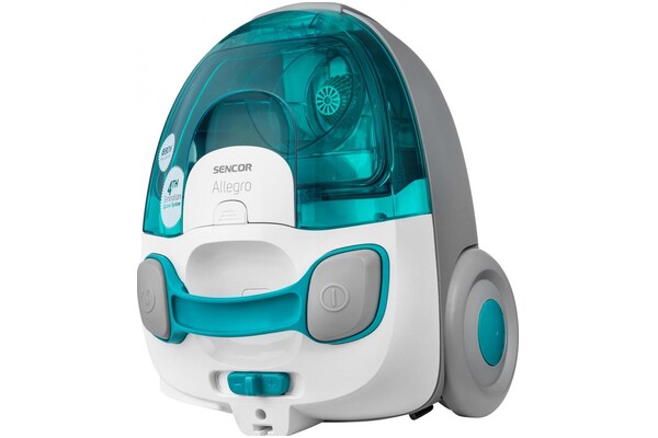 Odkurzacz SENCOR SVC511TQ tradycyjny z pojemnikiem 890W niebieski