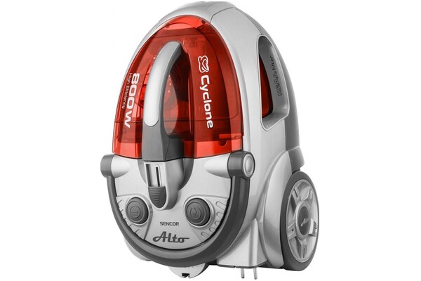 Odkurzacz SENCOR SVC730RD tradycyjny z pojemnikiem 800W szary
