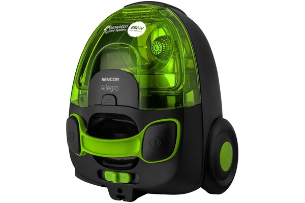 Odkurzacz SENCOR SVC510GR tradycyjny z pojemnikiem 890W zielony