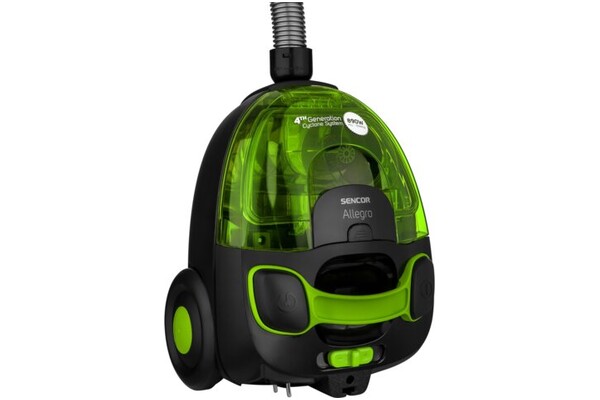 Odkurzacz SENCOR SVC510GR tradycyjny bezworkowy 890W zielono-czarny