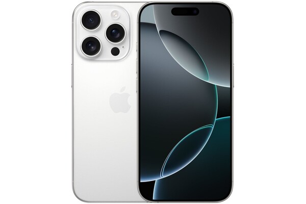 Smartfon Apple iPhone 16 Pro 5G biały 6.3" 8GB/128GB