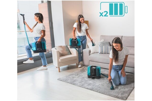 Odkurzacz Cecotec Conga Carpet & Spot Clean tradycyjny z pojemnikiem 150W niebiesko-czarny