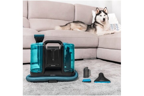 Odkurzacz Cecotec Conga Carpet Clean Liberty tradycyjny z pojemnikiem 150W niebiesko-czarny
