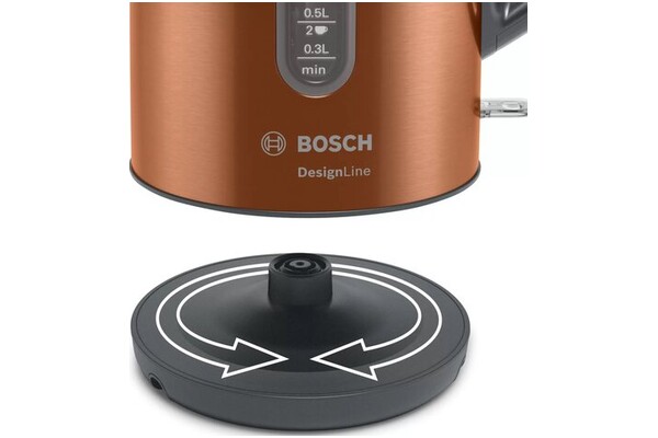 Czajnik elektryczny Bosch TWK4P439 DesignLine 1.7l 2400W