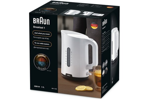 Czajnik elektryczny Braun WK1100 Breakfast 1.7l 2200W