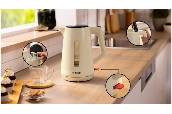 Czajnik elektryczny Bosch TWK1M127 MyMoment 1.7l 2400W