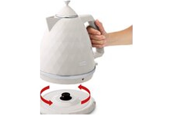 Czajnik elektryczny De’Longhi KBJX2001W Brillante 1.7l 2000W