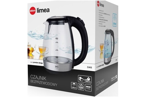 Czajnik elektryczny Eldom C415 Limea 1.7l 2200W