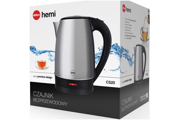 Czajnik elektryczny Eldom CS20 Hemi 1.7l 1540W