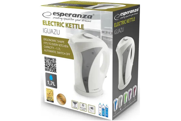 Czajnik elektryczny Esperanza EKK018E 1.7l 2400W