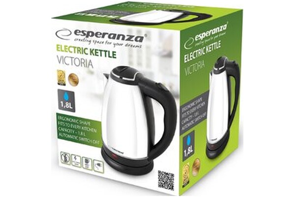 Czajnik elektryczny Esperanza EKK113W 1.8l 1800W