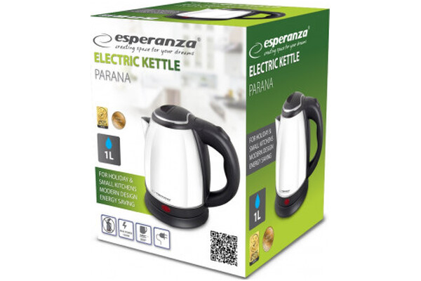 Czajnik elektryczny Esperanza EKK128W 1l 1350W