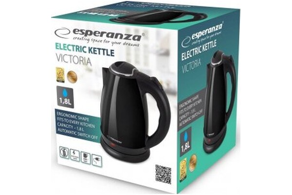 Czajnik elektryczny Esperanza EKK113K 1.8l 1800W