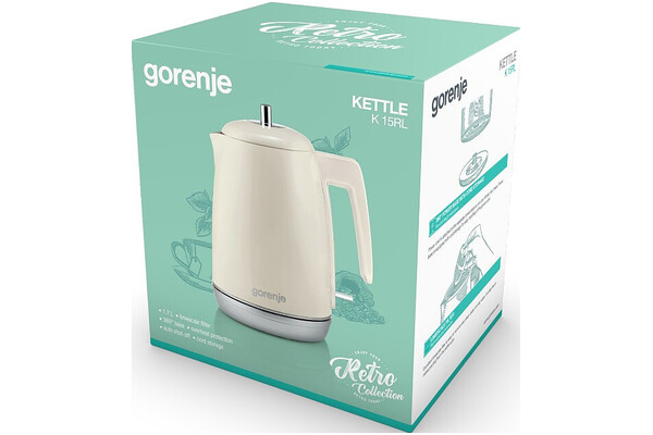 Czajnik elektryczny Gorenje K15RL 1.7l 2200W