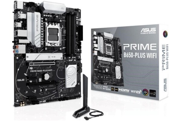 Płyta główna ASUS B650 Plus Prime WiFi Socket AM5 AMD B650 DDR5 ATX