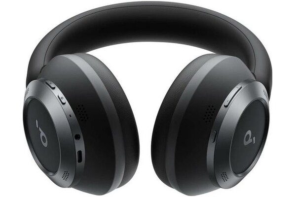Słuchawki ANKER Soundcore Space One Pro Nauszne Bezprzewodowe czarny