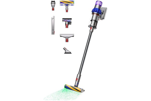 Odkurzacz DYSON V15 Absolute Detect pionowy z pojemnikiem fioletowy