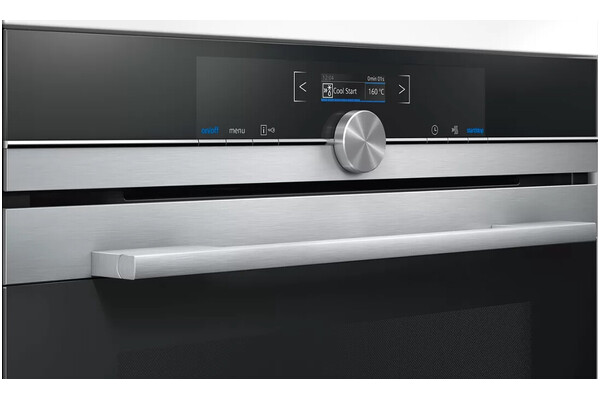 Piekarnik do zabudowy Siemens HB672GBS1 iQ700 elektryczny stalowo-czarny